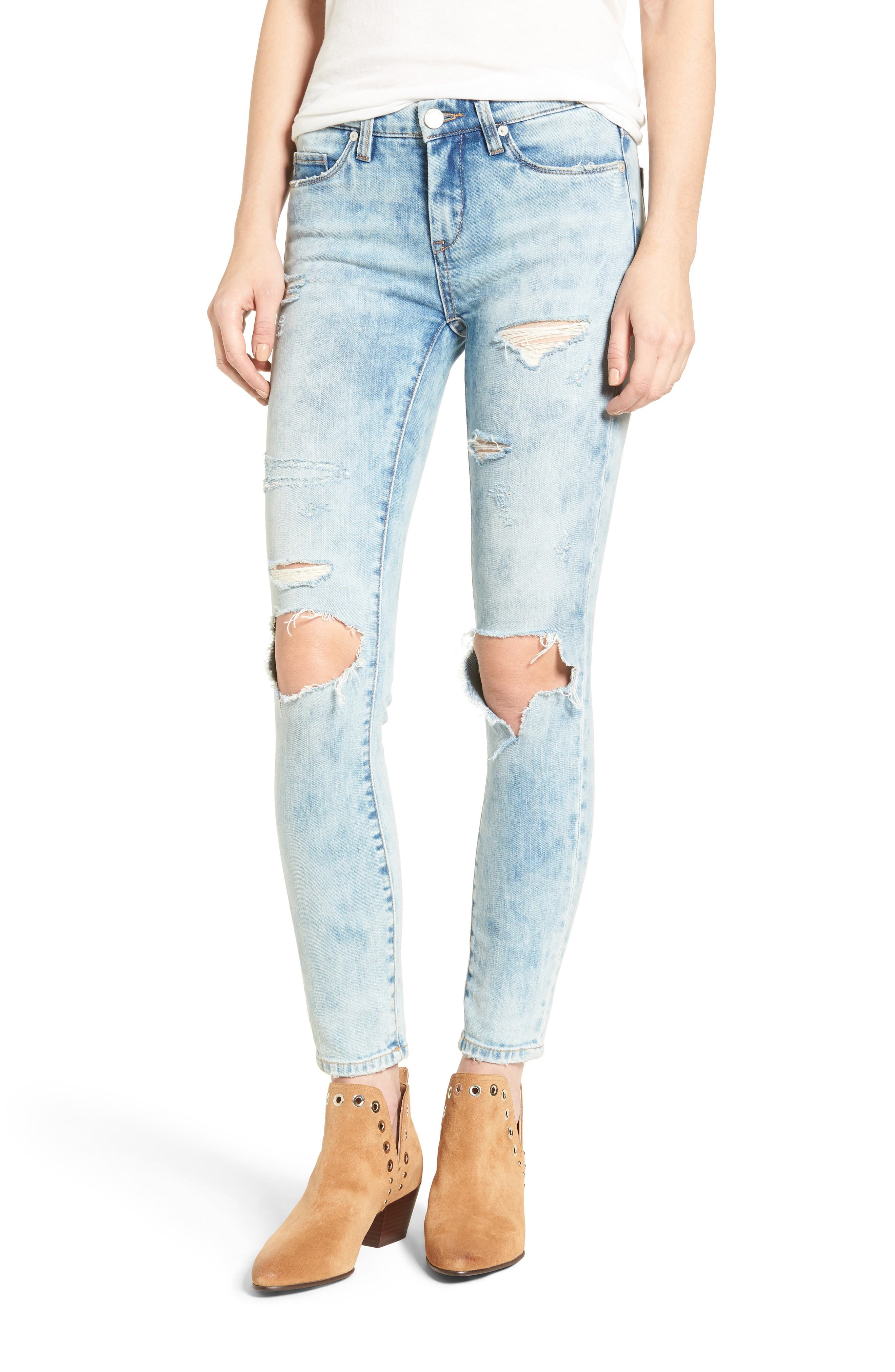 Distressed Skinny Jeans (Happy Tears) | Nordstrom