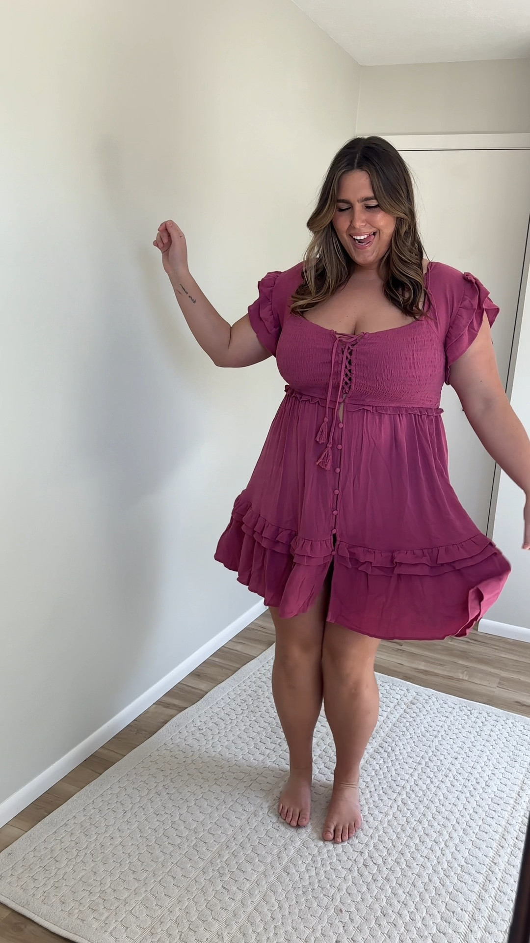 Size 2 in the new Torrid Festi Drop!
Shorts size 18!!
Festival. Summer. Tops. Denim  

#LTKWatchNow #LTKFestival #LTKPlusSize