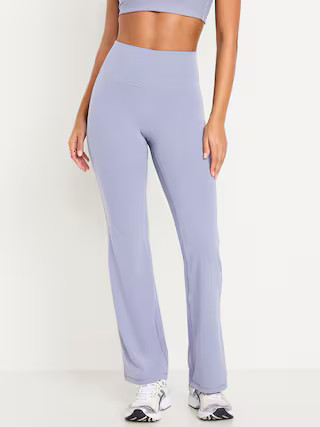 High-Waisted StudioSmooth Flare Leggings | Old Navy (US)