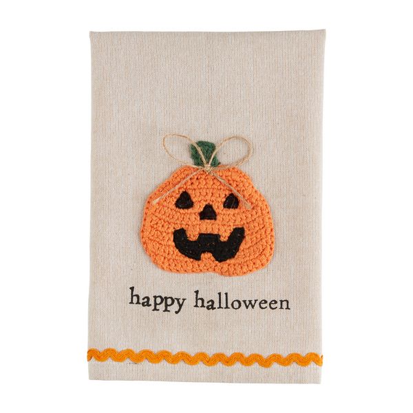 Happy Halloween  Crochet Towel | Mud Pie