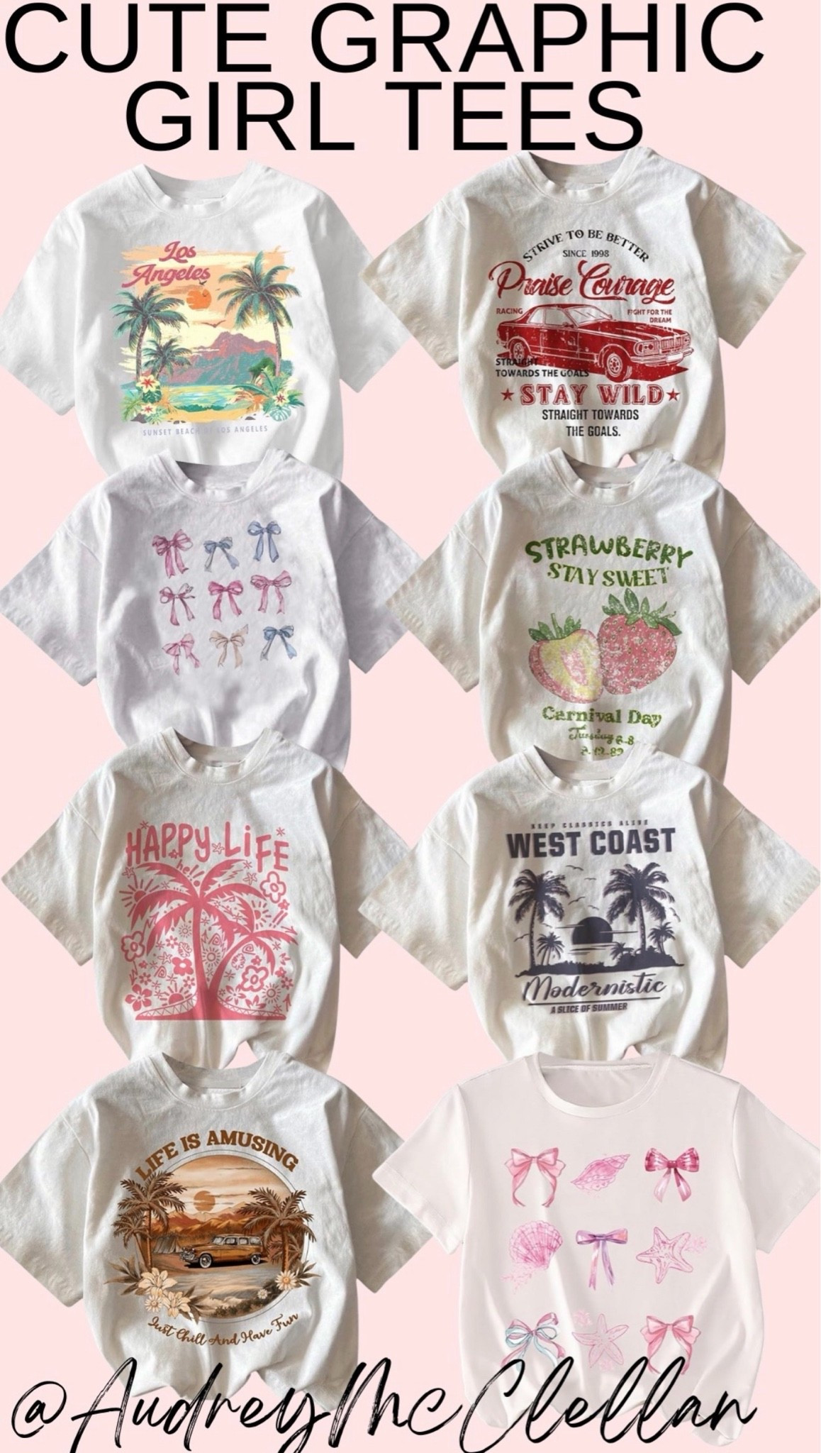 Cute trendy tees for girls

#LTKKids