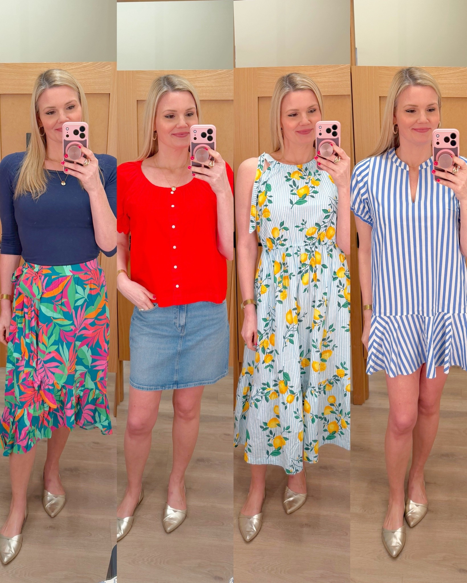J Crew Factory Spring/Summer try on! I’d size down in all items as they run big. Vacation, tropical, trip, vacay.

#LTKootd #LTKTravel #LTKOver40