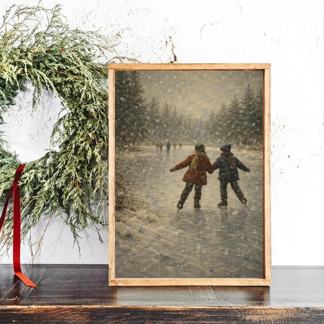 Where Laughter Finds the Ice Canvas Printed Sign | Etsy (US)