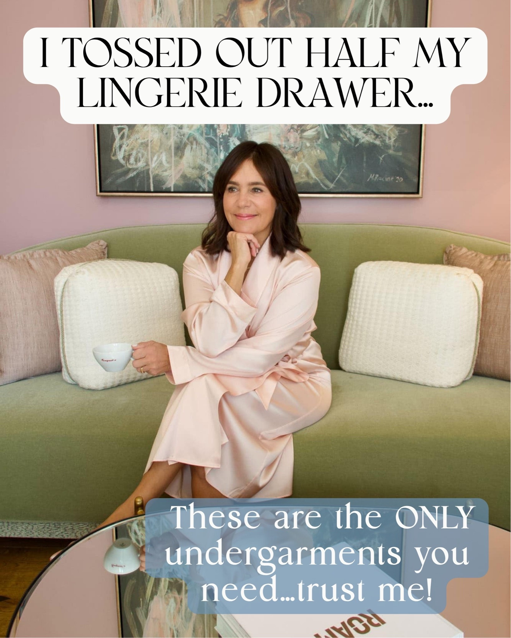 The ONLY undergarments you need in your lingerie drawer … trust me! ✨ I swear by these!!!

The right undergarments can transform how clothes fit, look, and feel! 🌟

I recently cleaned out my lingerie drawer - tossing what I never wear and replacing some of my favorites! (Did you know you should replace your panties every 6-12 months? Super important!!) 

Now all I have left are my tried-and-true favorites. 🙌🏻 From the bra that works actual MAGIC to the comfiest seamless underwear Nordstrom stylists swear by - once you try these, you’ll never go back!!