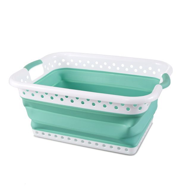 Lakeside Easy to Store Large Plastic Collapsible Laundry Basket | Target