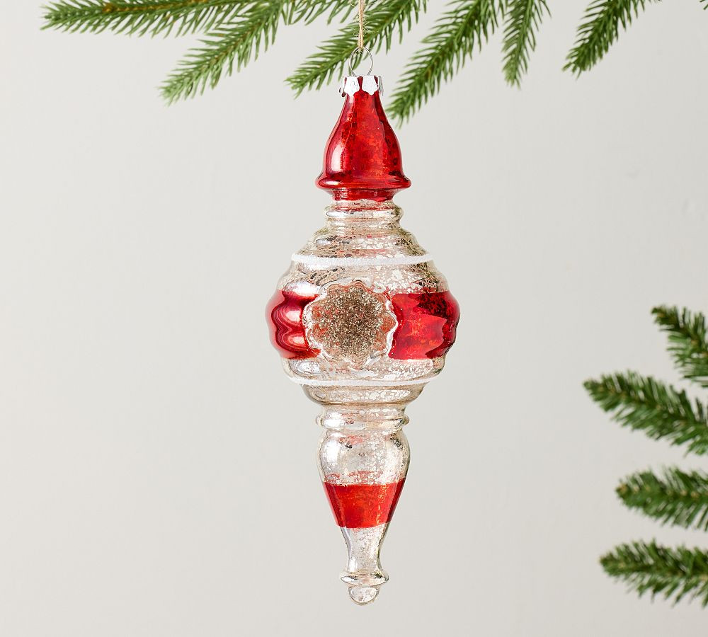 Mercury Cutout Finial Ornament | Pottery Barn (US)