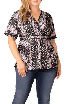 KIYONNA Women's Plus Size Encore Print Top | Belk