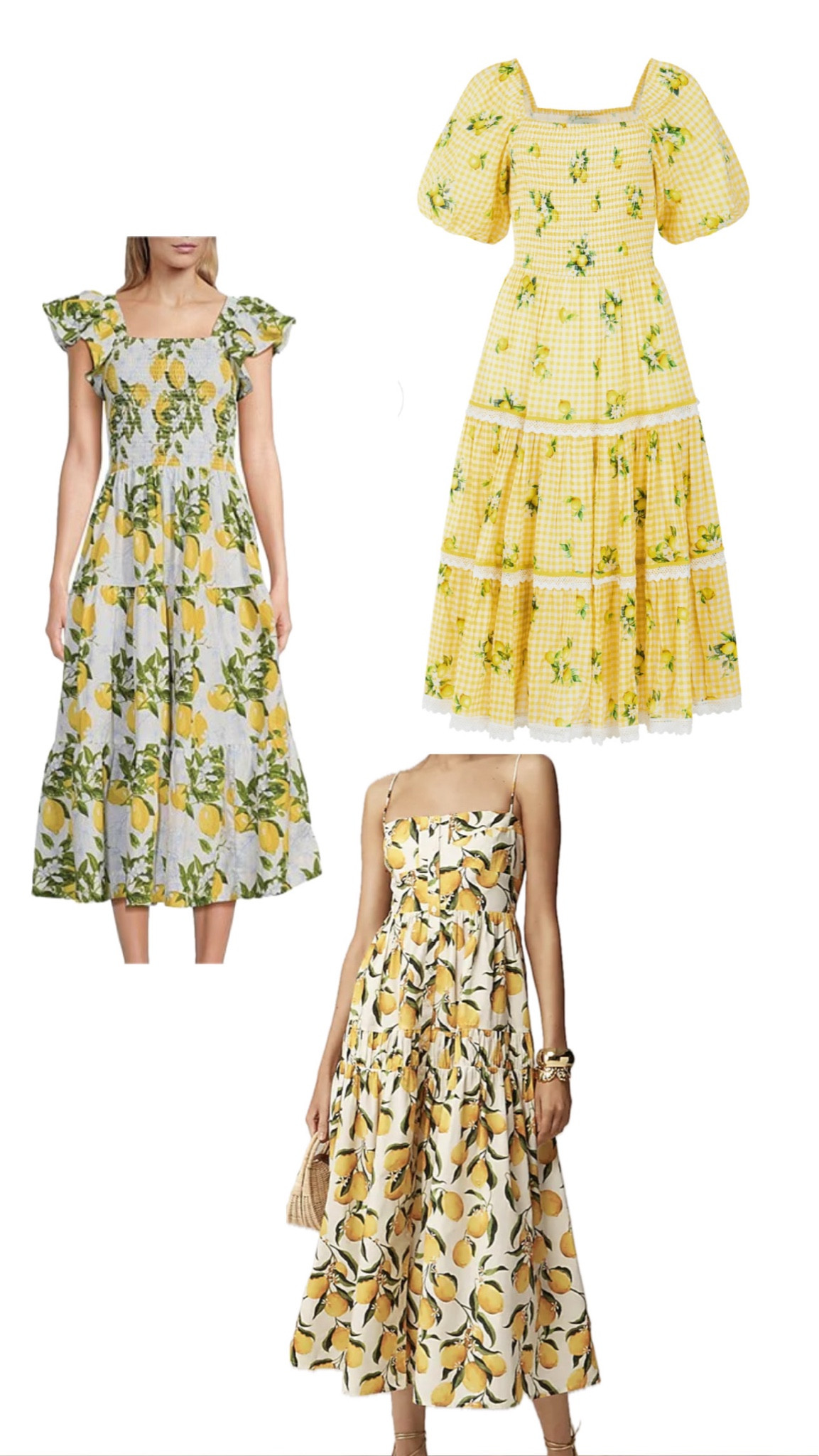 Lemon dresses 👗 🍋  