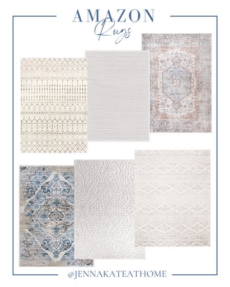 Grab one of these area rugs from Amazon for every budget and style. Coastal style home decor.

#LTKfamily #LTKhome