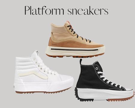 Platform sneakers 

#LTKGiftGuide #LTKshoecrush #LTKSeasonal