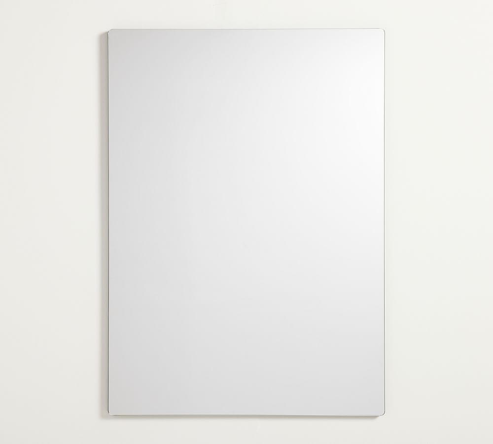 Rienne Frameless Rectangular Wall Mirror | Pottery Barn (US)