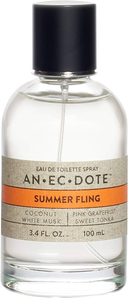 Anecdote Fragrances Summer Fling Edt Spray 3.4 Fl Ounce, Summer Fling, 3.4 fluid_ounces, clear (9... | Amazon (US)
