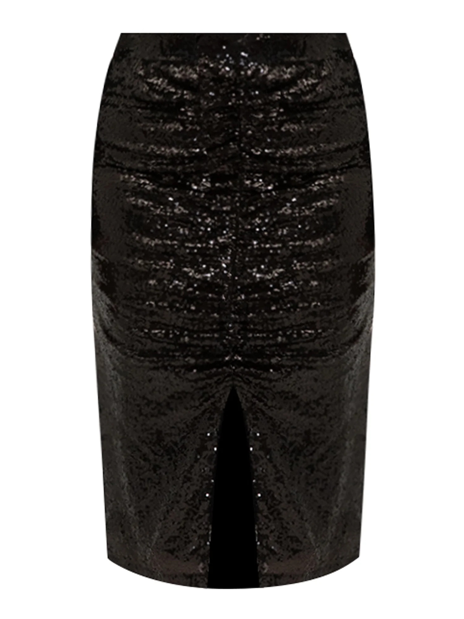 ELOQUII Elements Women's Plus Size Sequin Midi Skirt with Slit - Walmart.com | Walmart (US)