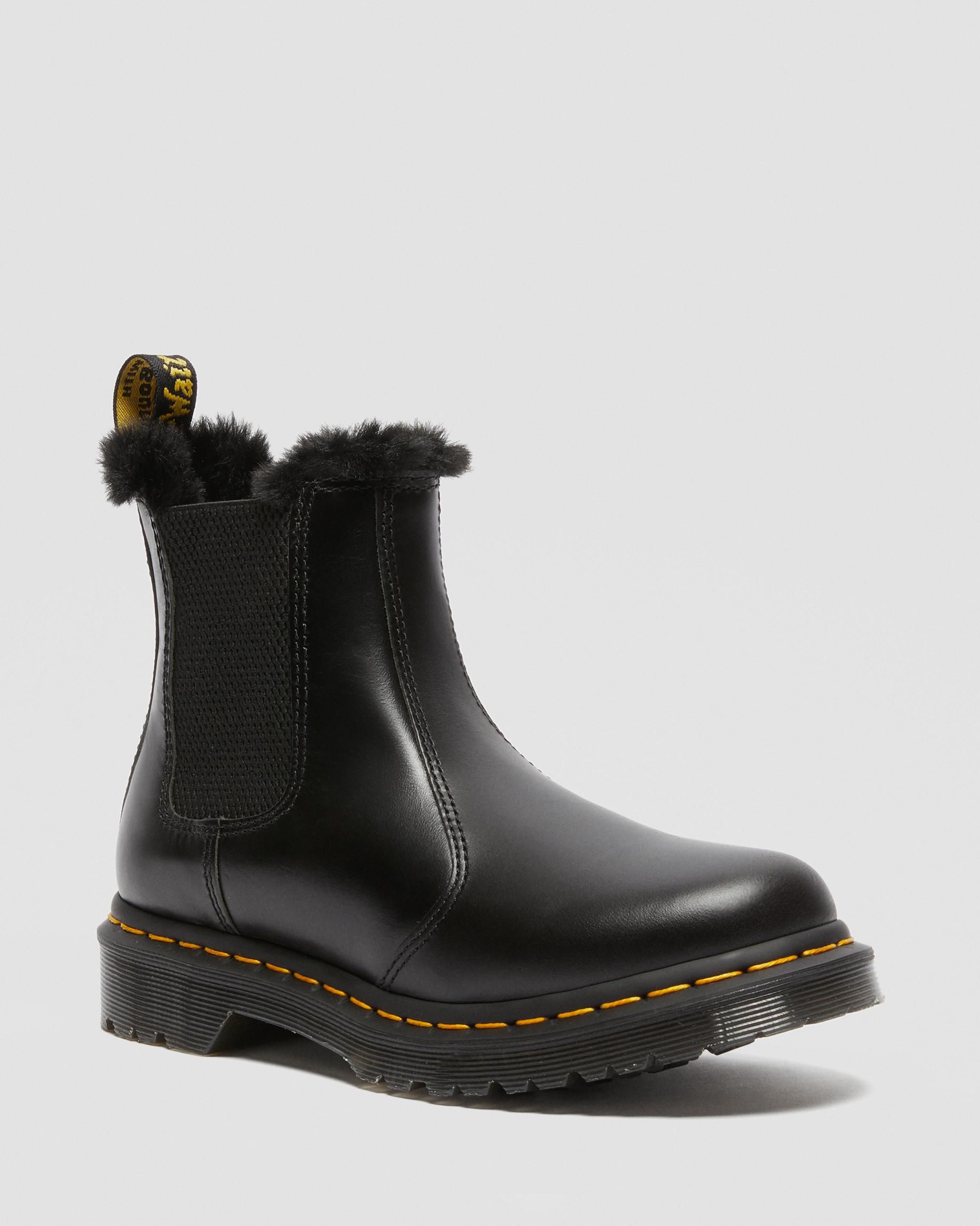 2976 Leonore Faux Fur Lined Chelsea Boots | Dr. Martens