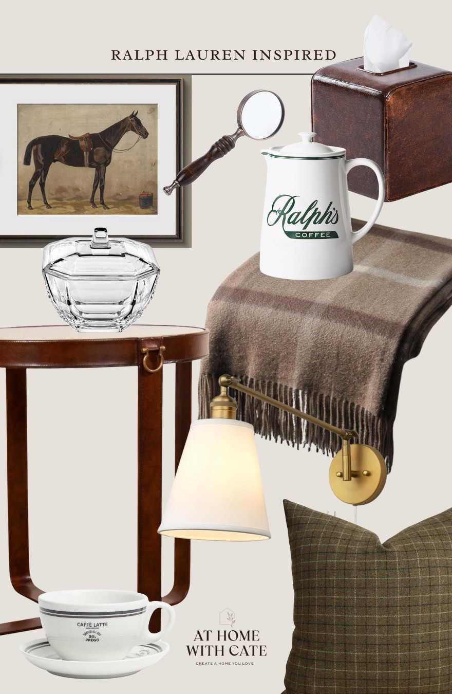 Ralph Lauren Inspired Home Decor 