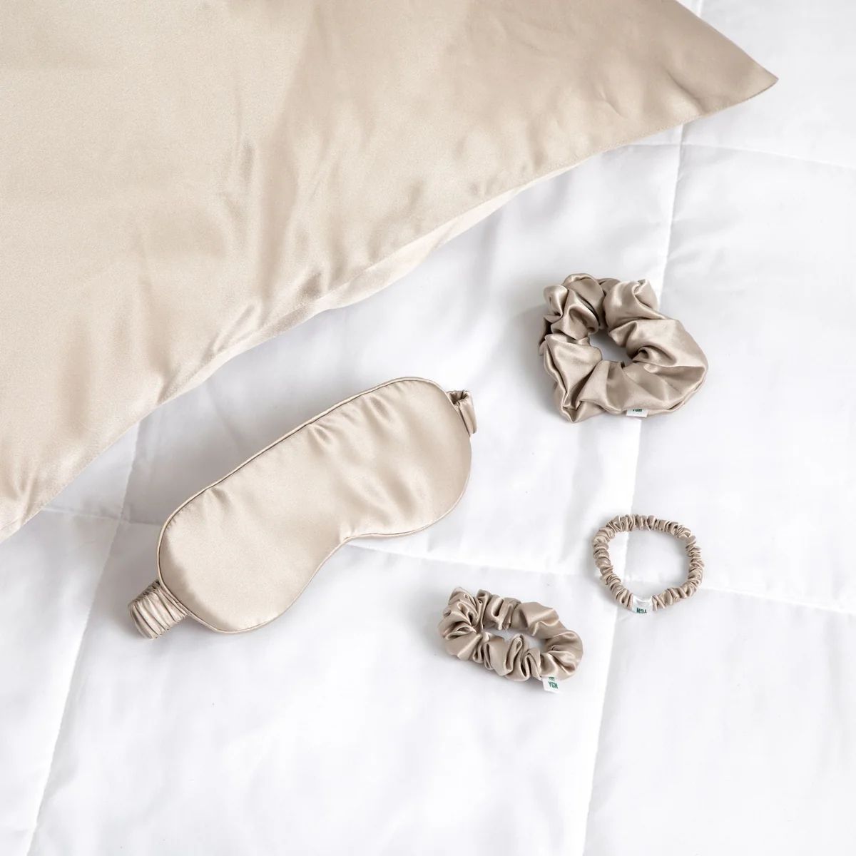 Champagne Silk Sleep Kit | You Go Natural