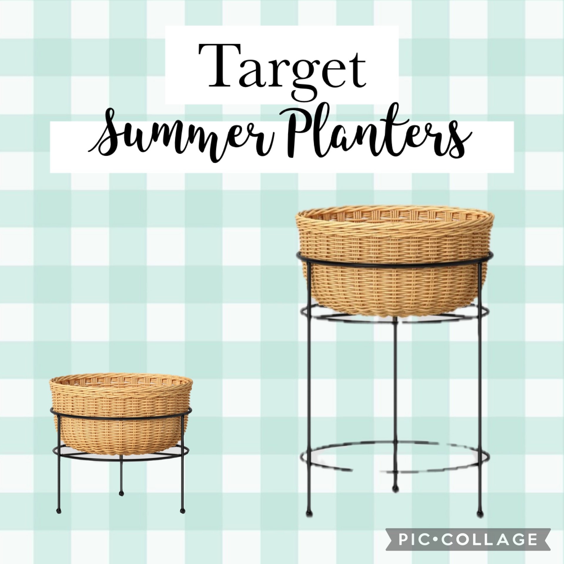 New summer planters from Target 