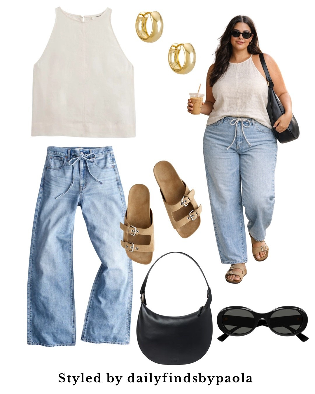 This is your sign to build a simple, flattering summer outfit that works every time 🤍
Wide-leg jeans + a linen top = effortless, breathable, and so chic for everyday wear. Perfect for coffee runs, errands, or casual days when you still want to look put together.

Shop this look below 

#LTKU #LTKSeasonal #LTKPlusSize