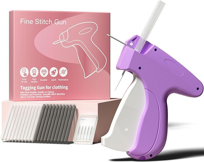 Stitchy Quick Clothing Stitch Gun, Micro Repair Needle Gun, Quick Clothing Fixer, Mini Stitch Gun... | Amazon (UK)