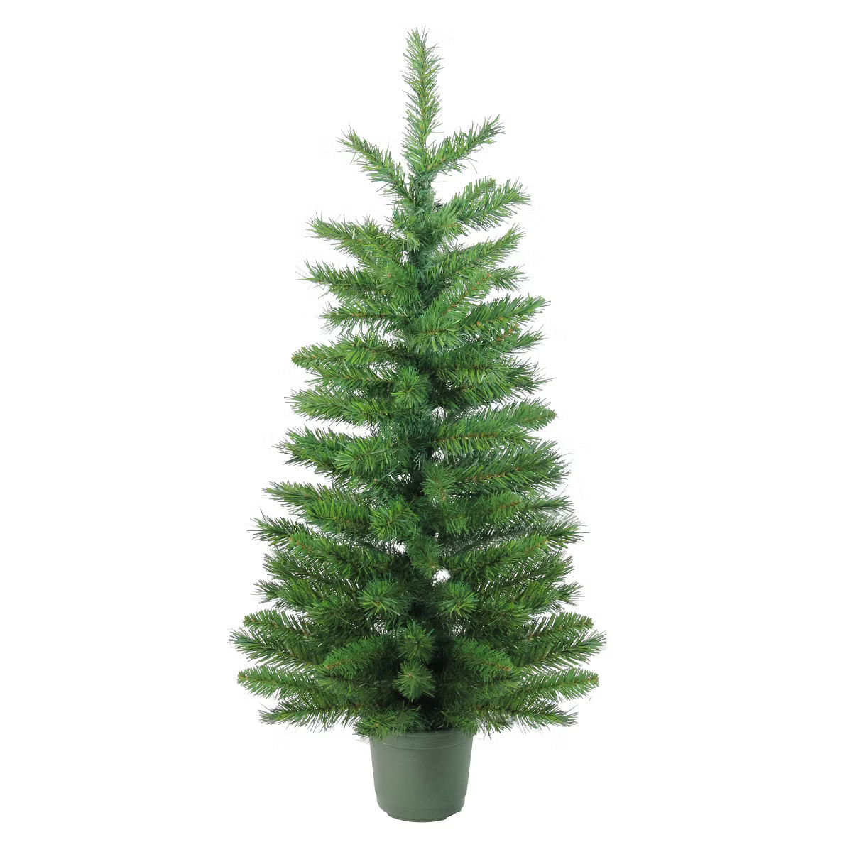 Northlight 4' Potted Norway Spruce Medium Artificial Christmas Tree - Unlit | Target