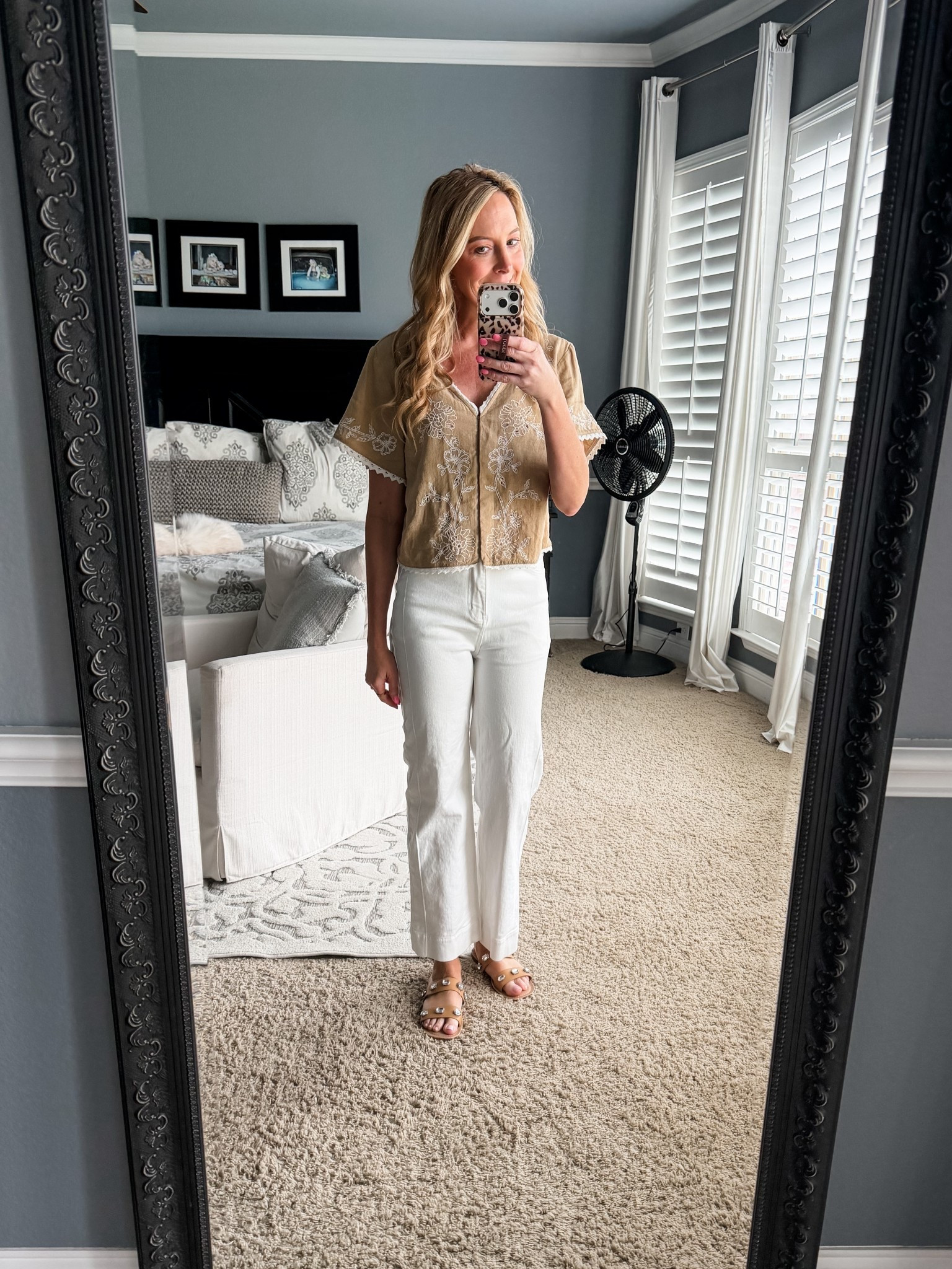 Loving this outfit for spring. I’m wearing a small in the top and a size 2 in the jeans. These are one of my fav pairs of white jeans. 

White denim jeans | jeans | spring top | spring outfit | summer outfit | sandals | sneakers | spring shoes | spring outfit | casual outfit | date night | Target | Amazon 



#LTKootd #LTKmomlife #LTKSaleAlert