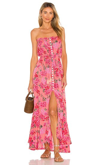 Ryden Maxi Dress in Rio Pink | Revolve Clothing (Global)