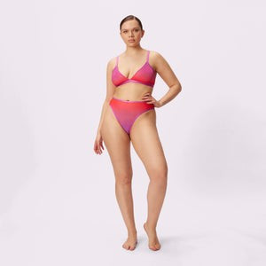 Silky Mesh High Cut Thong | Parade | Parade