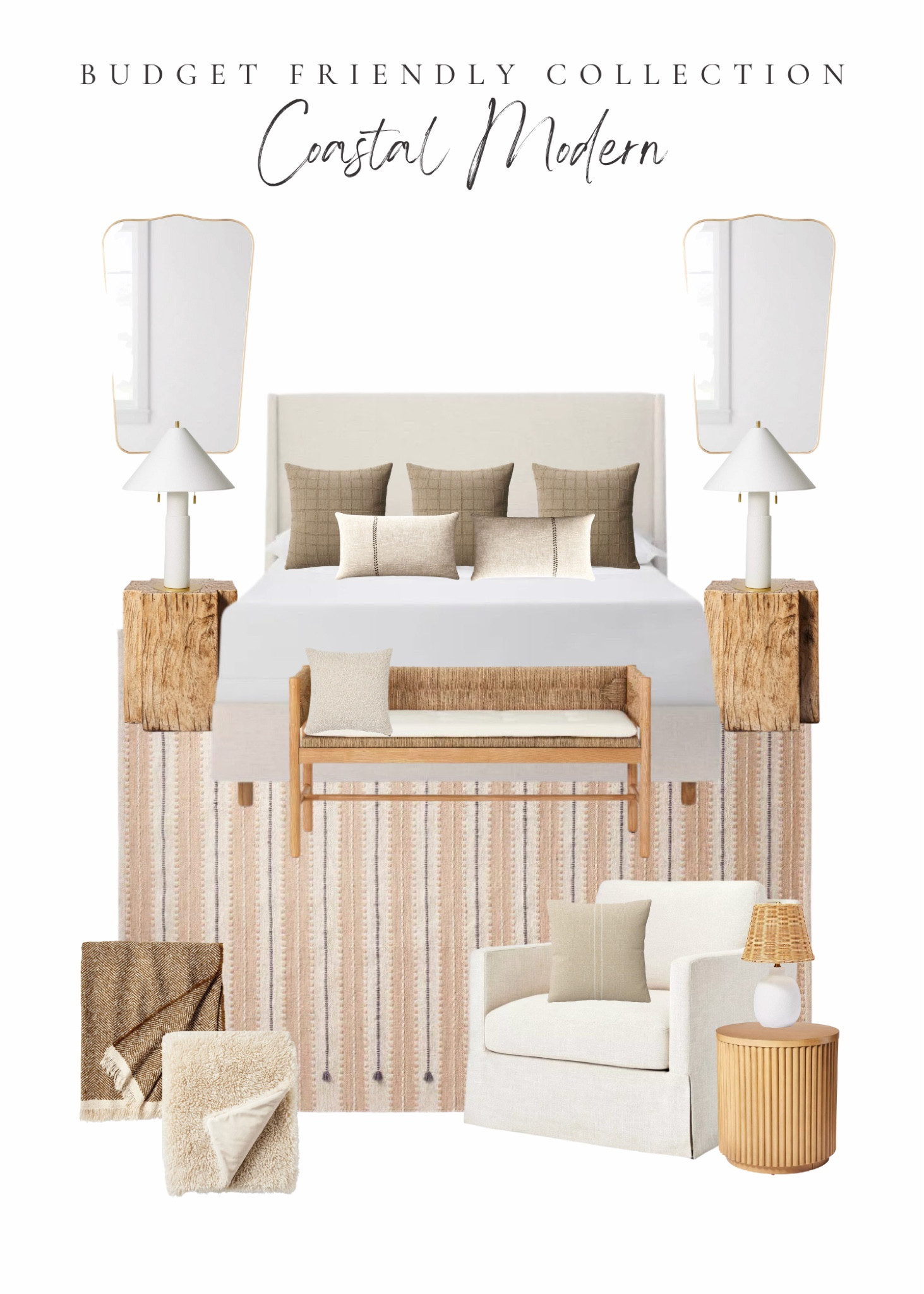 Love the clean, bright aesthetic of #coastalmodern? Look no further! Below are some of our favorite #budgetfriendly finds to get the look. ✨

#LTKhome #LTKstyletip #LTKsalealert