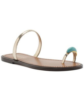 Arezzo Women's Sophie Slip-On Flat Sandals - Osso | Macy's