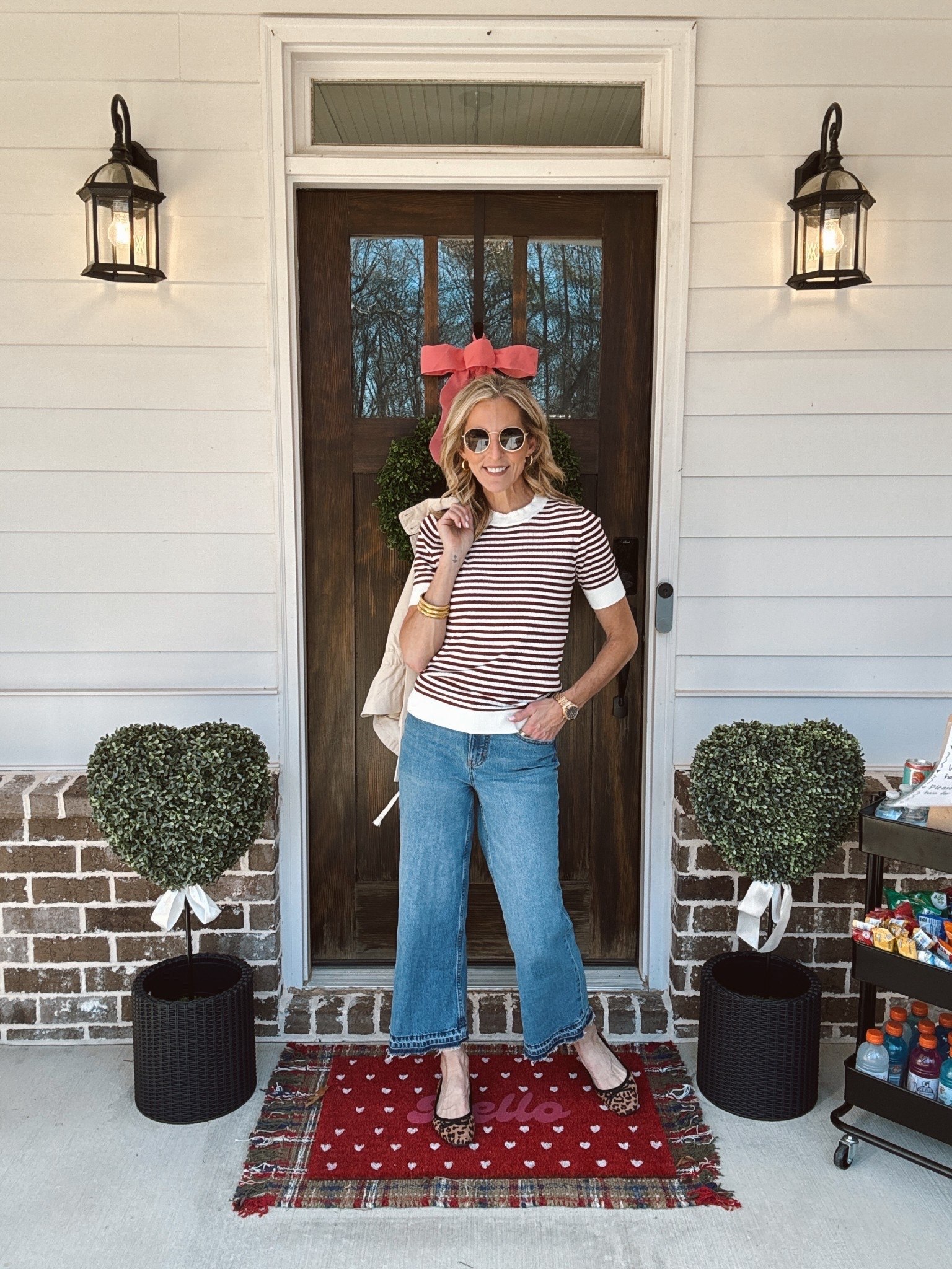 Time in true stripe pountelle rib sweater ($15). The perfect top of freshen up your wardrobe if the short sleeve is sold out, I linked to the long sleeve both would be perfect because they’re so lightweight and look great with a pair of jeans. Linked up all my faves  

#LTKootd #LTKNYFW #LTKdayinmylife