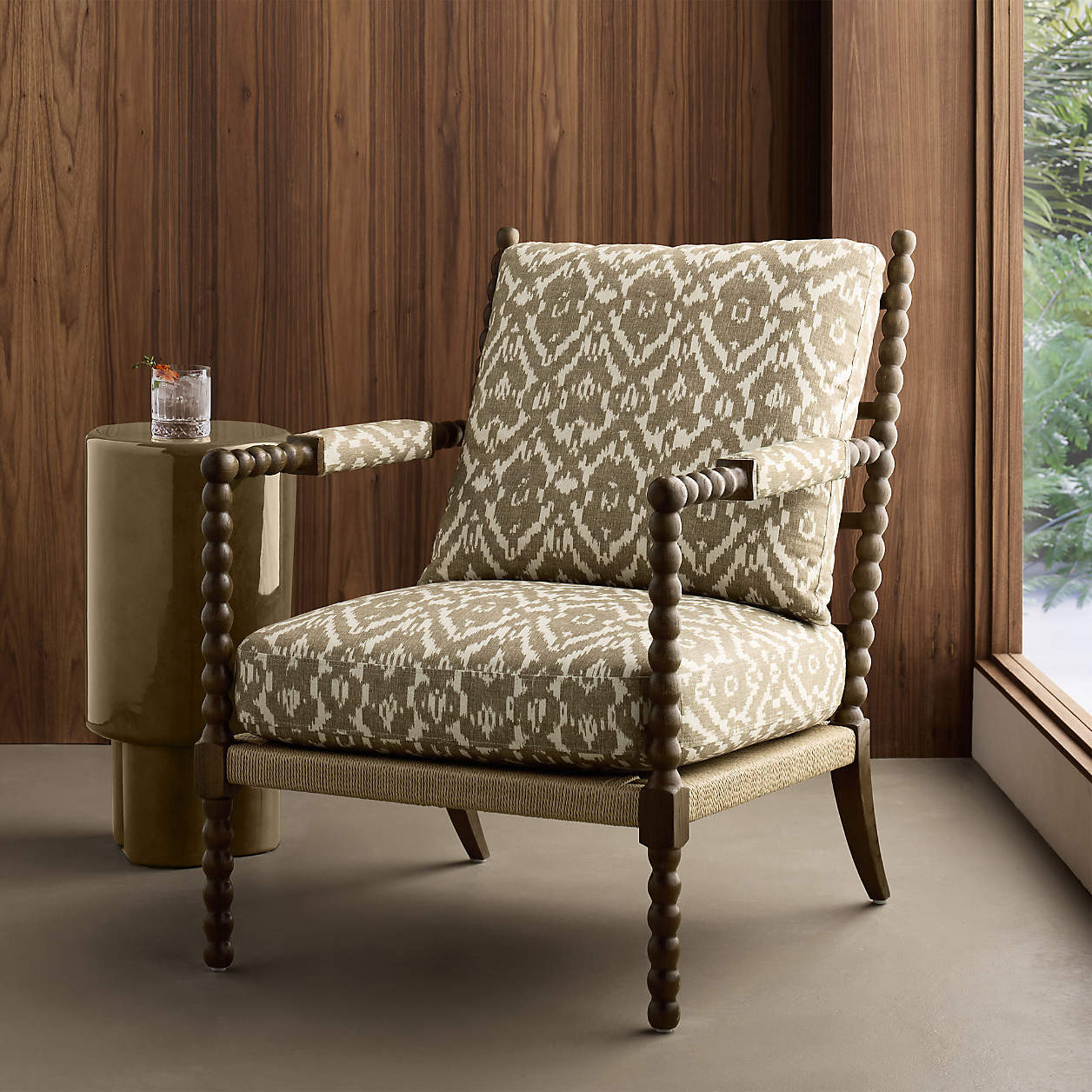 Jenny Lind Accent Chair | Crate & Barrel | Crate & Barrel