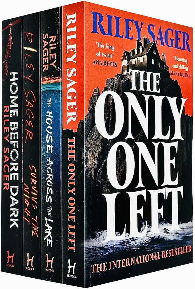 Riley Sager 4 Books Collection Set (Home Before Dark, Survive The Night, The House Across The Lak... | Amazon (US)