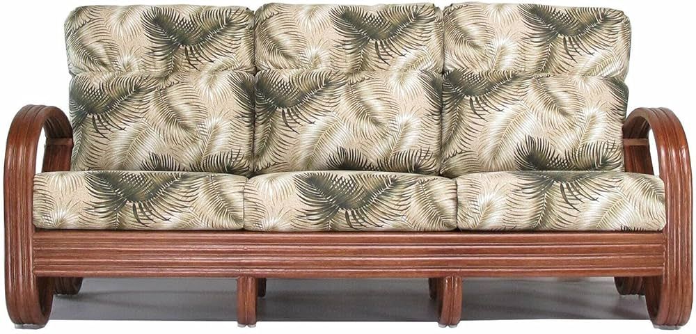 Sofas Couch Walnut Rattan Living Room Furniture Sofa Sofas for Living Room (Color : Mana Natural) | Amazon (US)
