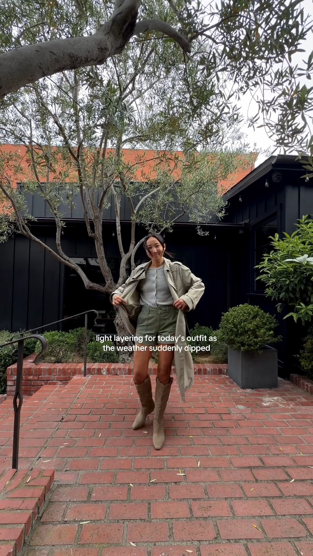 The weather dipped today — here’s a light layered outfit for spring. Shorts are currently 20% off!! 

#LTKootd #LTKSaleAlert #LTKSeasonal