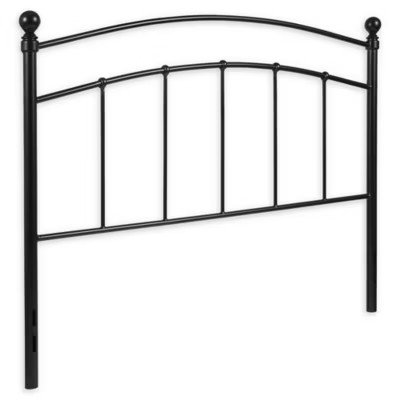 Flash Furniture Woodstock Full Metal Headboard in Black | Bed Bath & Beyond