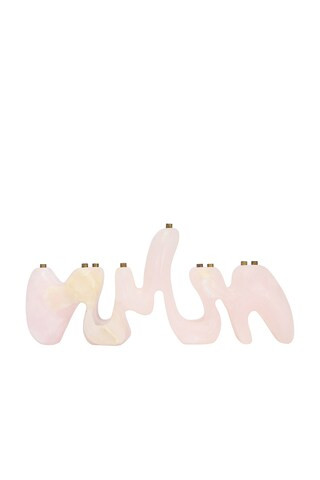 Hannah Polskin Limited Edition Menorah in Rose | FWRD 