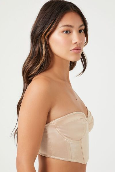 Satin Lingerie Corset | Forever 21