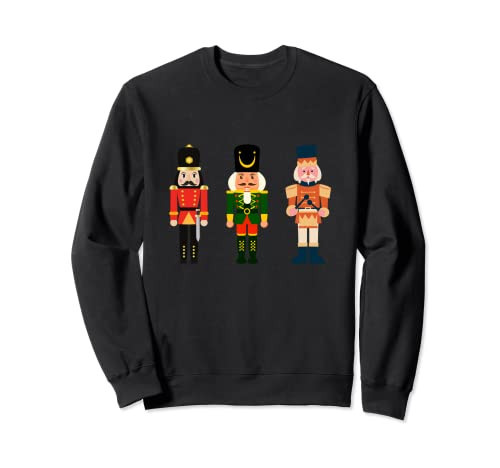 Nutcrackers Christmas Funny Vintage Traditional Sweatshirt | Amazon (US)