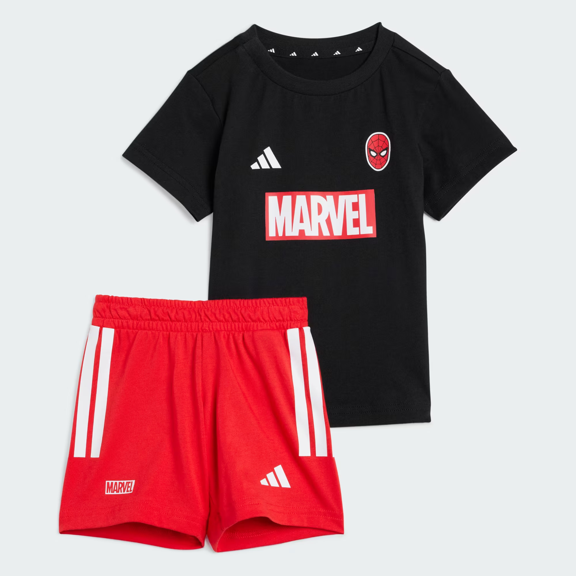 adidas Marvel Spider-Man Tee Set Kids - Black | Free Shipping with adiClub | adidas US | adidas (US)