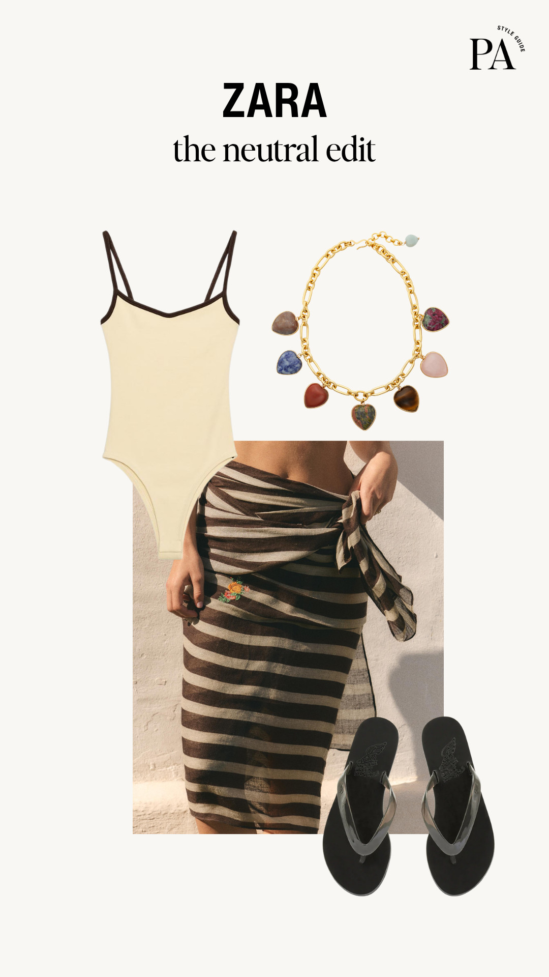 Summer stripes, but neutral✨ 

 #LTKgrwm #LTKootd