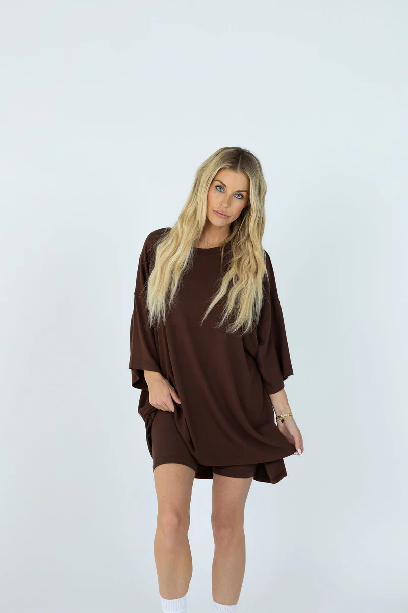 All Weekend Long Set Brown | The Foxy Kind