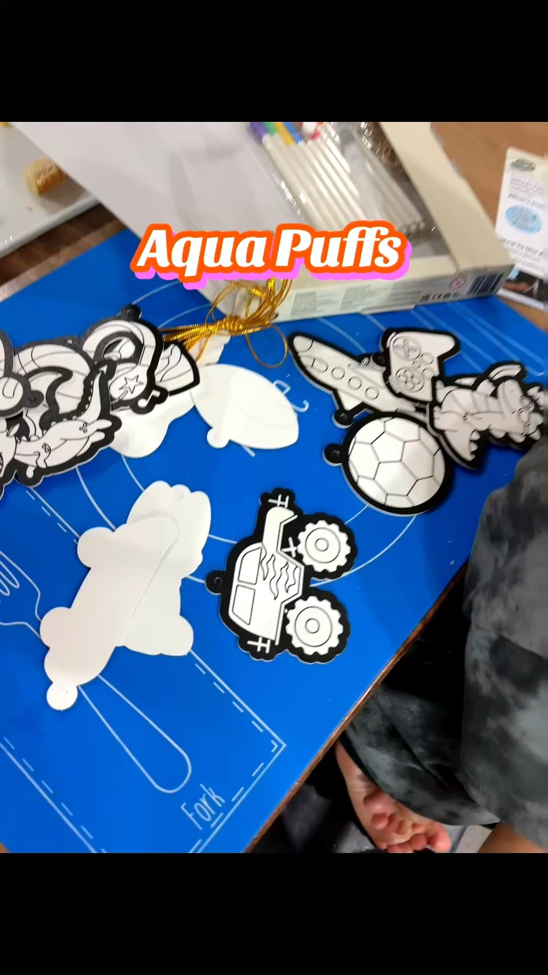 These aqua puffs are so entertaining! They add some extra fun to coloring. My son doesn’t love to color but getting to puff up your artwork at the end made him extra motivated  

#LTKmomlife #LTKKids