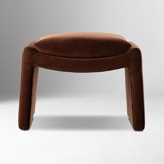 Tivra Ottoman (18") | West Elm (US)
