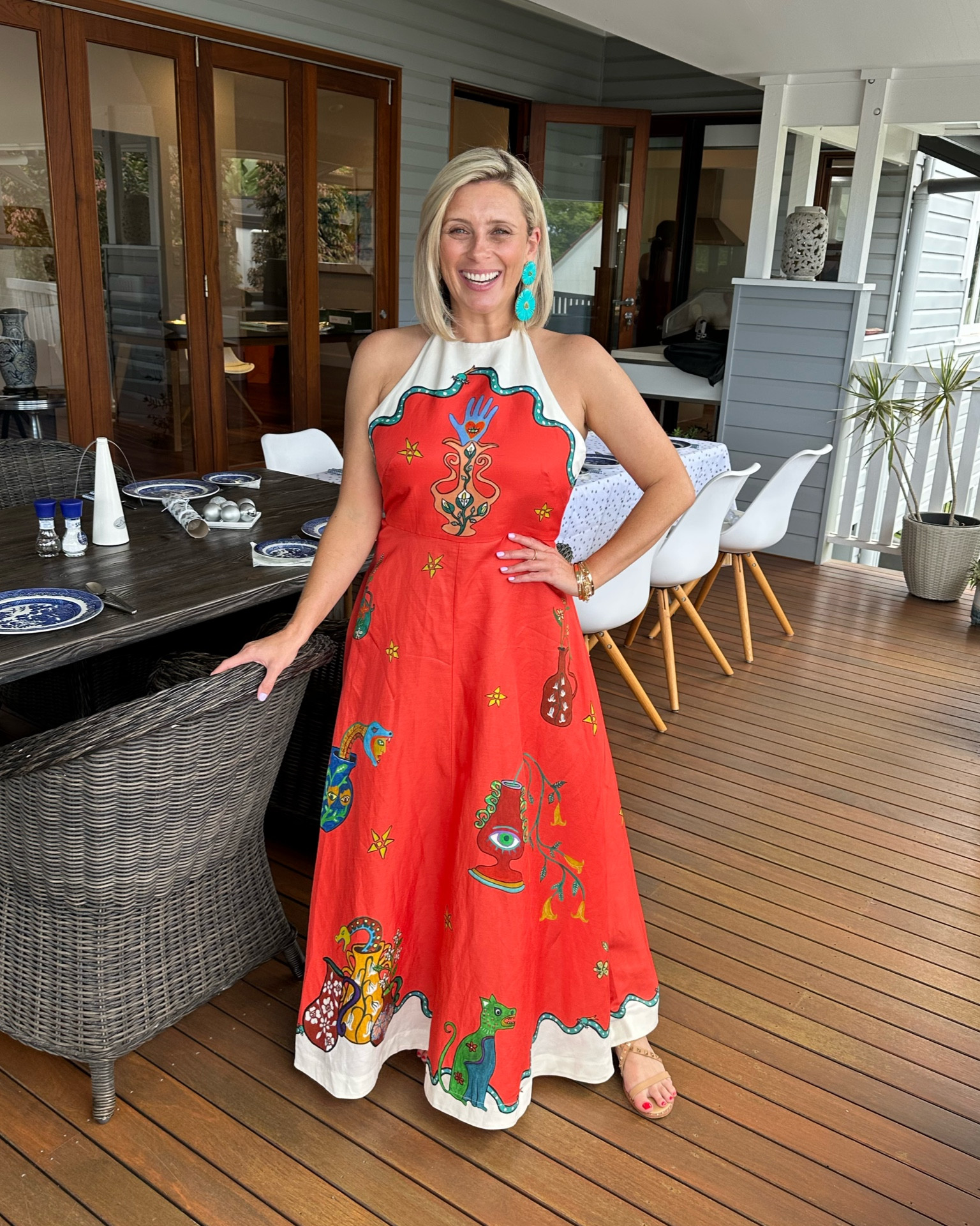 A statement maxi dress for a hot, sunny Christmas Day in Australia. 

Dress: size 12  

#LTKsummer #LTKaustralia #LTKpartywear