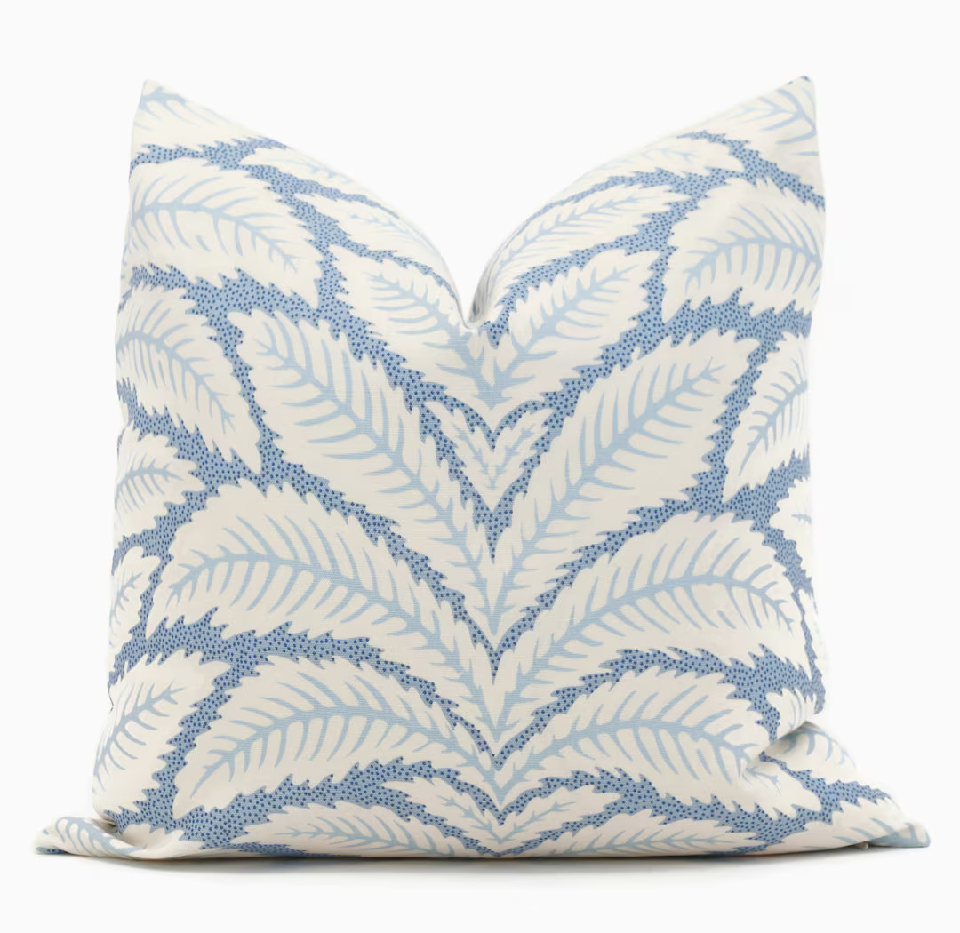 Blue Talavera Pillow Cover by Brunschwig & Fils Decorative - Etsy | Etsy (US)