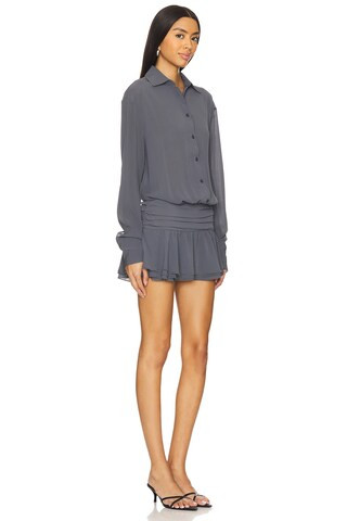 LIONESS Girls Girls Girls Mini Dress in Dark Olive from Revolve.com | Revolve Clothing (Global)