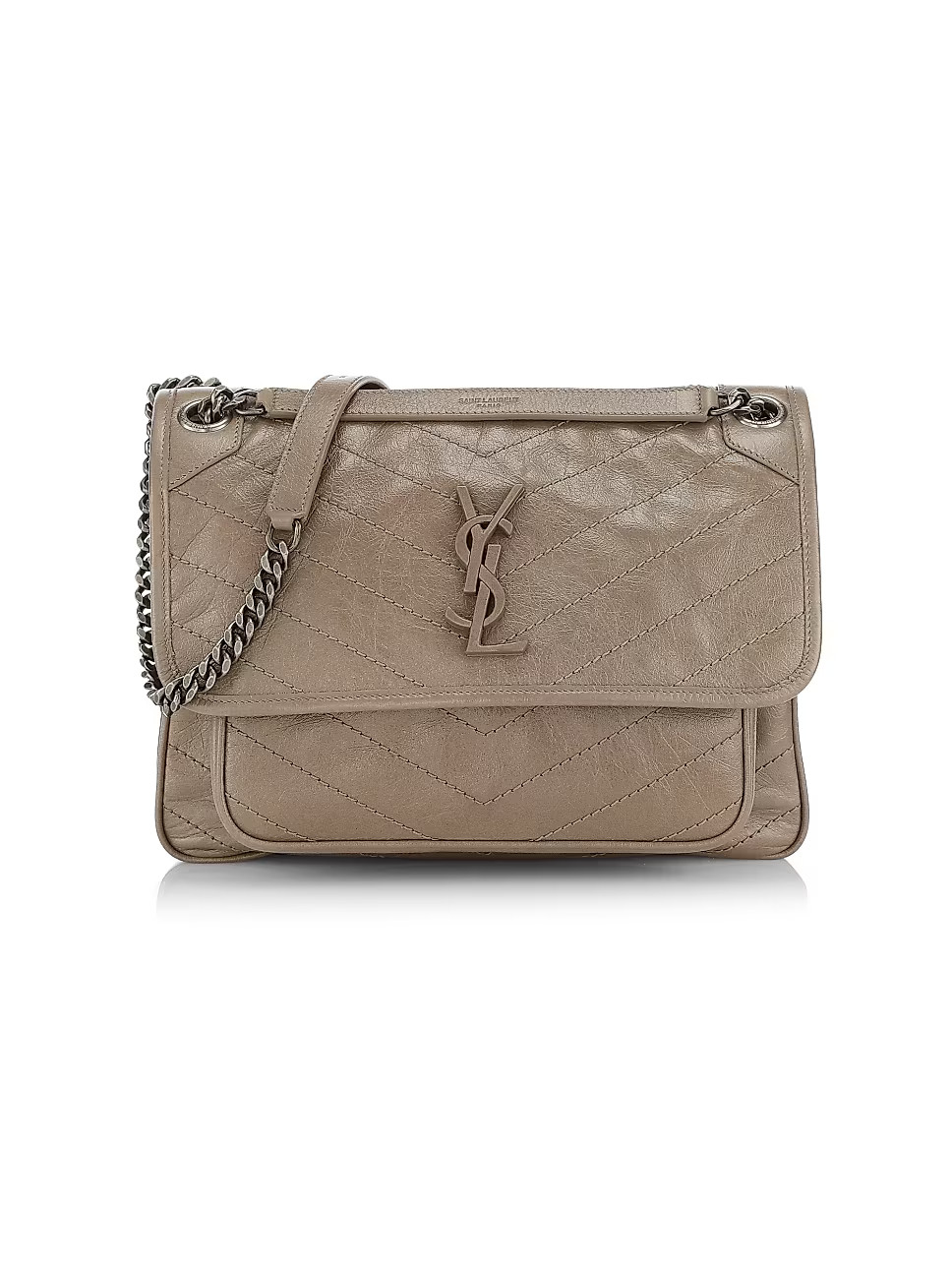 Medium Niki Leather Shoulder Bag | Saks Fifth Avenue
