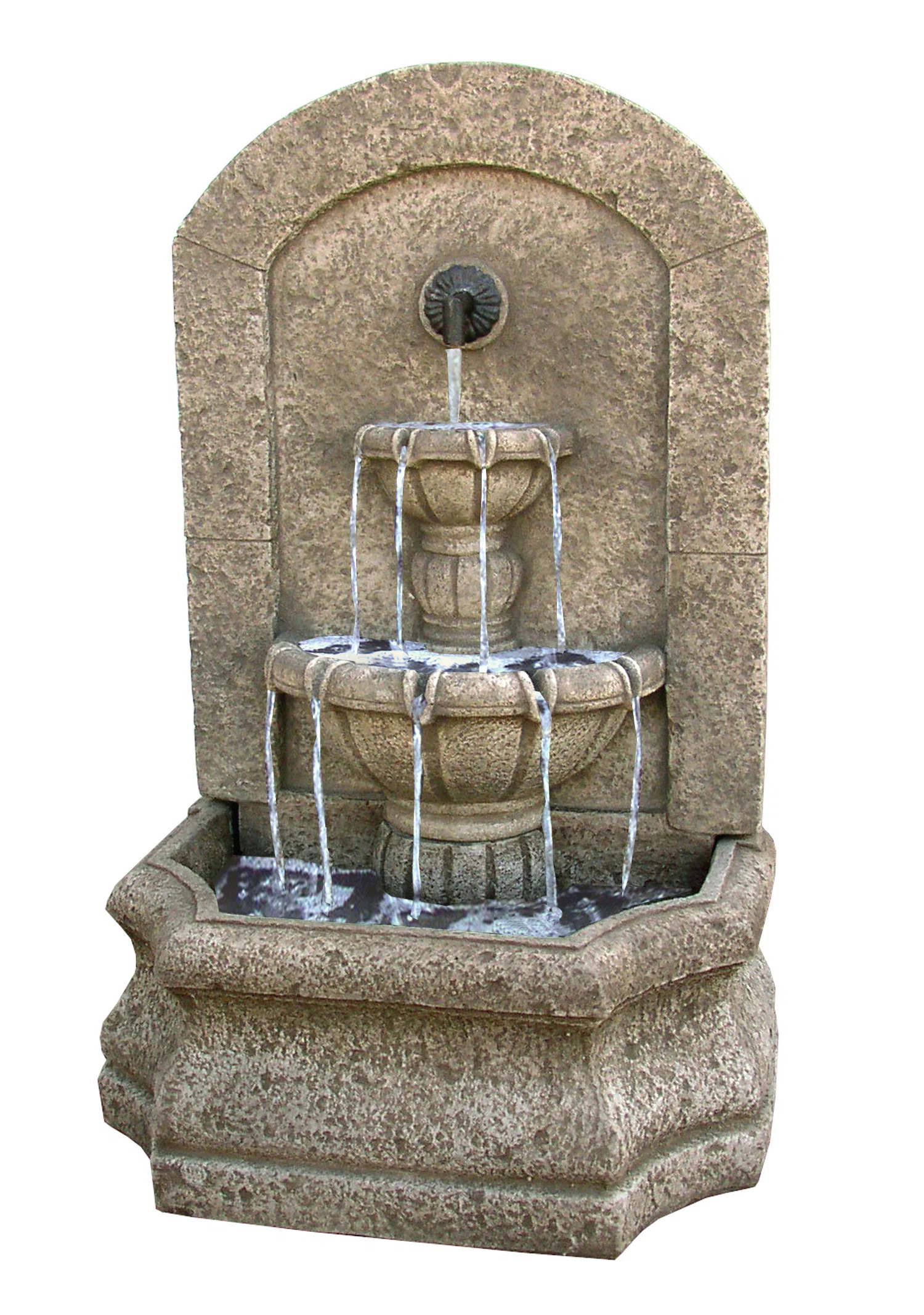 Portofino Hand Crafted Weather Resistant Wall Base Fountain | Wayfair North America