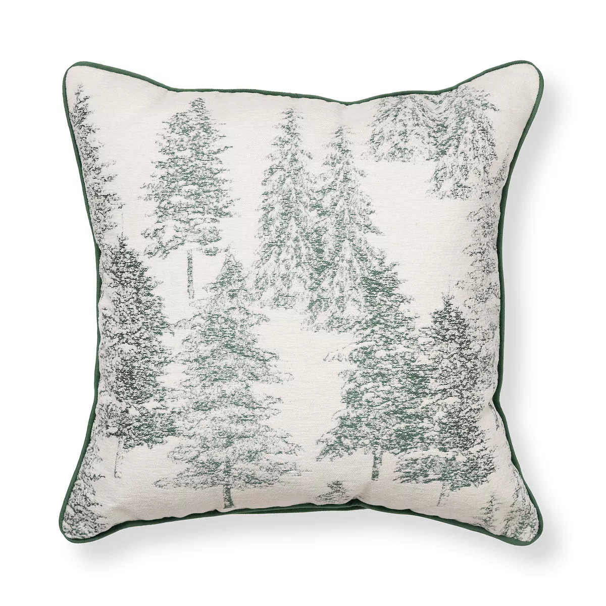 St. Nicholas Square® Ivory Winter Forest Throw Pillow | Kohl's