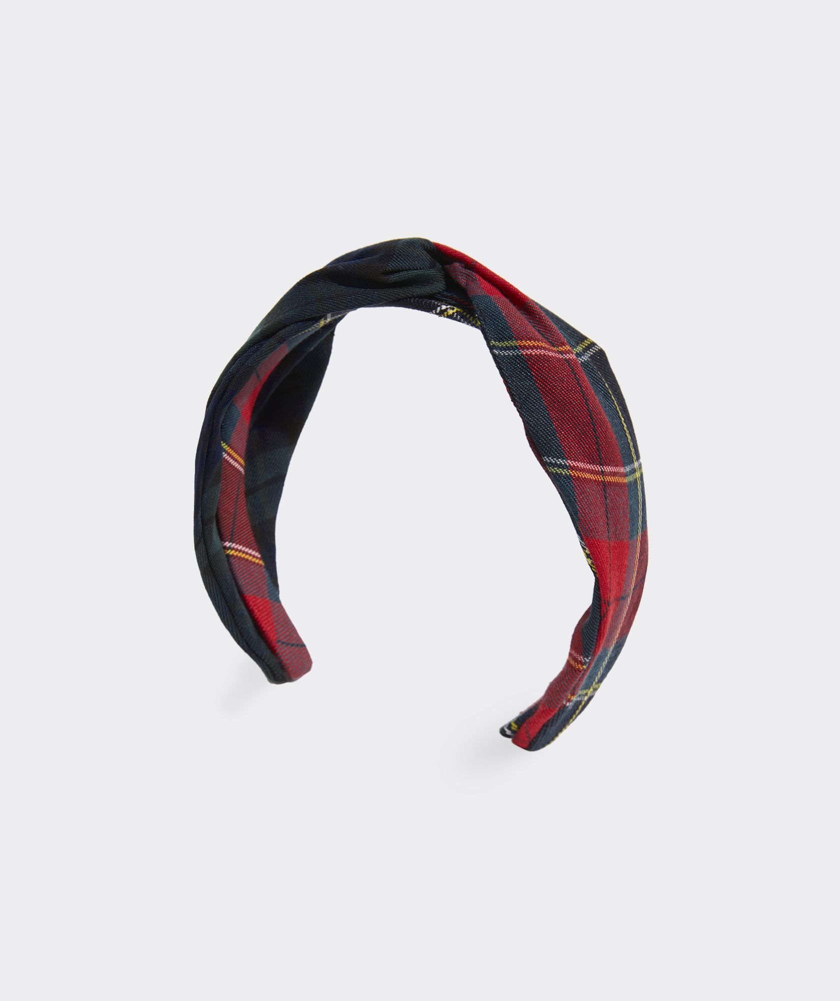 Mixed Plaid Headband | vineyard vines